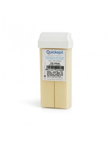 Quickepil depilatory wax roll zink-argan 110g