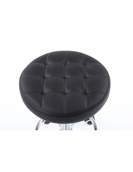 Stools for beauty salons. Stools for hairdresser. Salon stools Ireland. Stool Black BFHC635