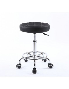Stools for beauty salons. Stools for hairdresser. Salon stools Ireland. Stool Black BFHC635