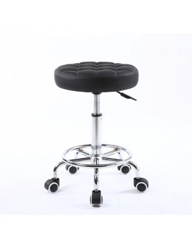 Stools for beauty salons. Stools for hairdresser. Salon stools Ireland. Stool Black BFHC635
