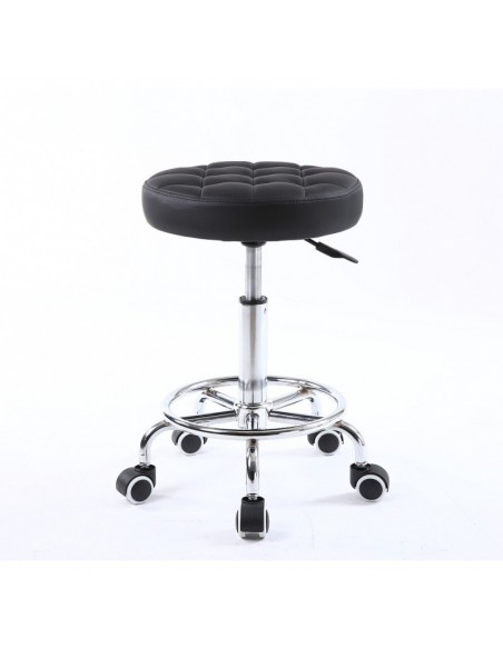 Stools for beauty salons. Stools for hairdresser. Salon stools Ireland. Stool Black BFHC635