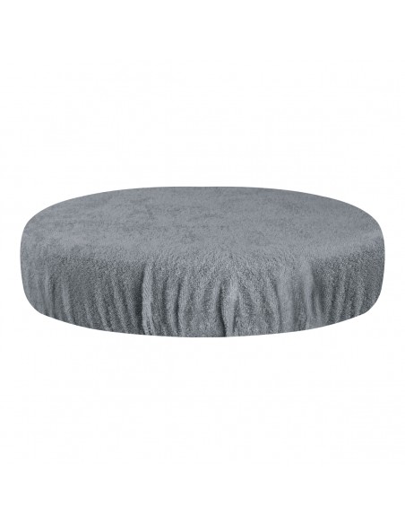 GREY TERRY COVER FOR STOOL