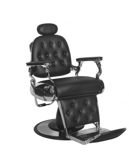 Gabbiano barber chair francesco black