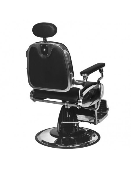 Gabbiano barber chair francesco black