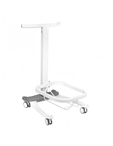 Comfort pedicure tray on wheels with lift function