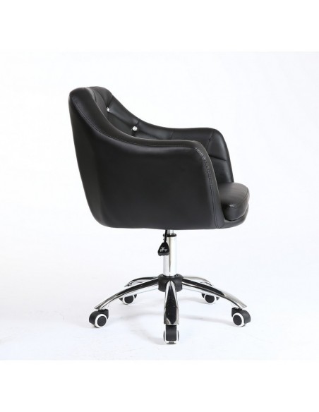 Gas-lift height adjustment chairs. Chair on wheels Black BFHC830K