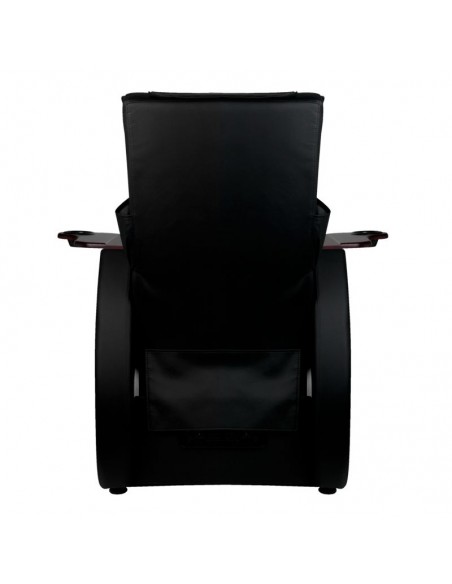 Spa chair for pedicure with back massage azzurro 101 black