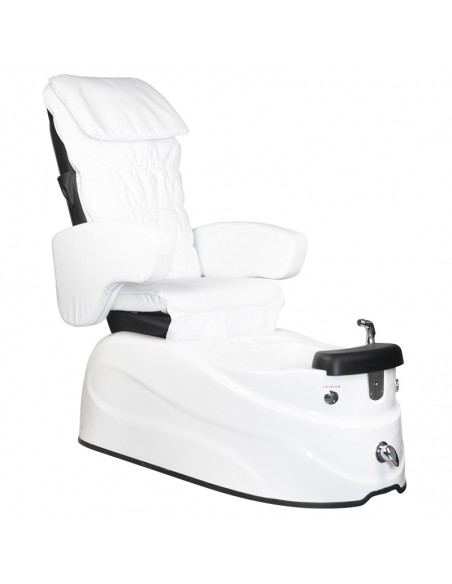 Spa pedicure chair as-122 white with massage function