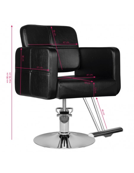 Hair system barber chair hs10 black