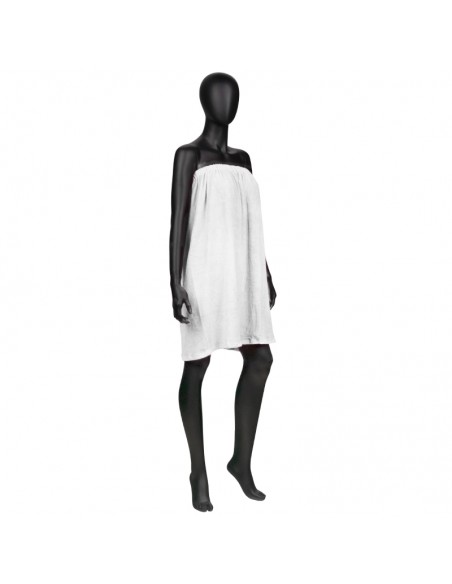 White terry cape No. 1