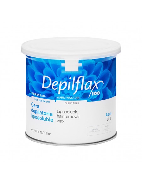 Depilflax depilatory wax can 500ml azulene