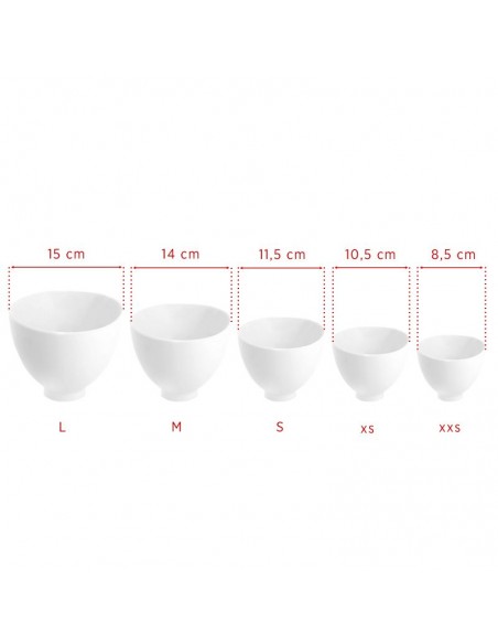Silicone bowl m