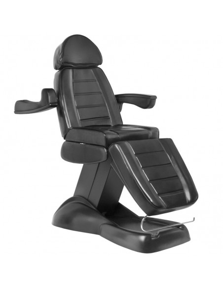 Electric cosmetic chair lux black