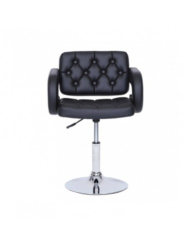 Bella furniture black chairs in Ireland. Unique salon chairs BFHC8403N