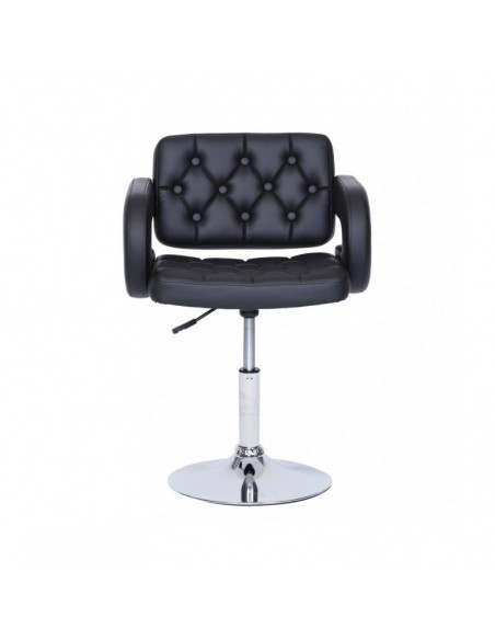 Bella furniture black chairs in Ireland. Unique salon chairs BFHC8403N