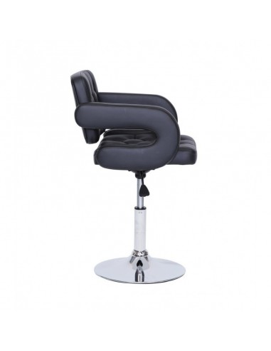 Bella furniture black chairs in Ireland. Unique salon chairs BFHC8403N