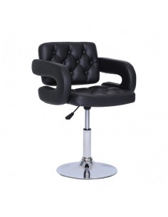 Bella furniture black chairs in Ireland. Unique salon chairs BFHC8403N
