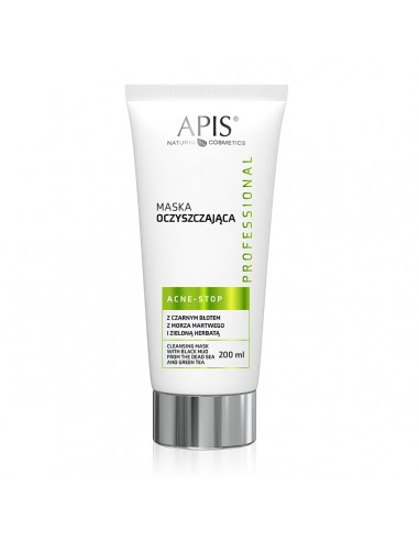 Apis acne-stop cleansing mask with black mud 200ml