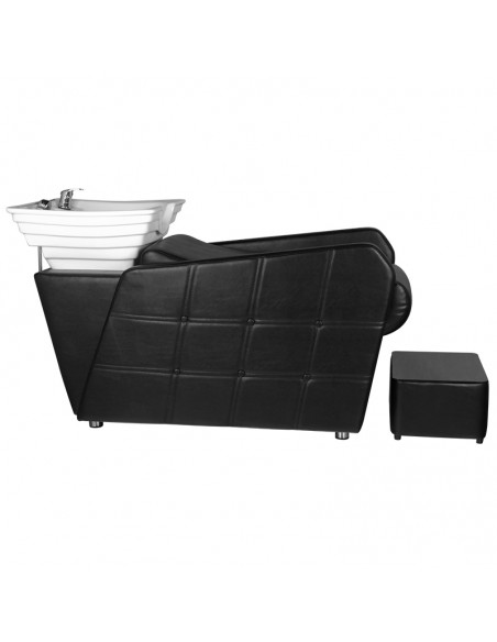 Hair system hsb07 hairdressing wash unit black