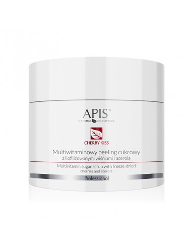 Apis multivitamin sugar peeling with freeze-dried cherries and acerola 220g