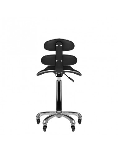Roll speed am-880 black high cosmetic stool