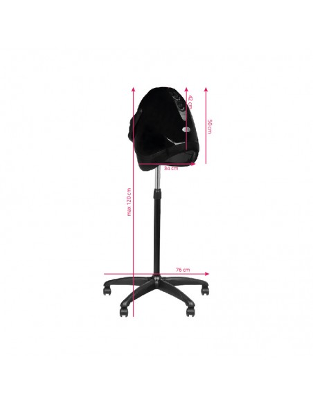 Gabbiano dryer standing hood lx-201s one speed black