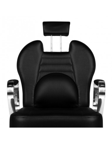 Gabbiano black tiziano barber chair