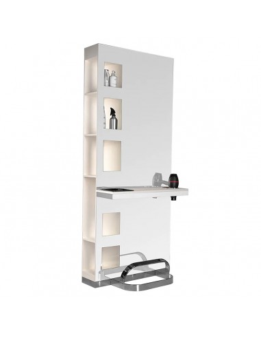 Gabbiano hairdressing console b058 pearl