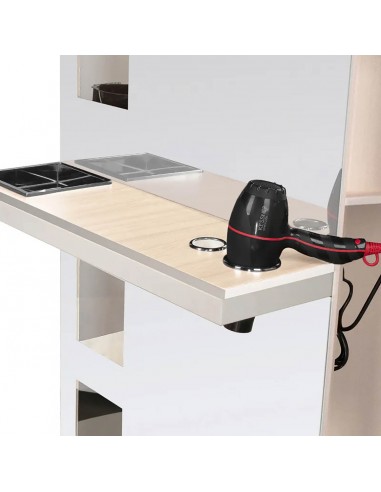 Gabbiano hairdressing console b058 pearl