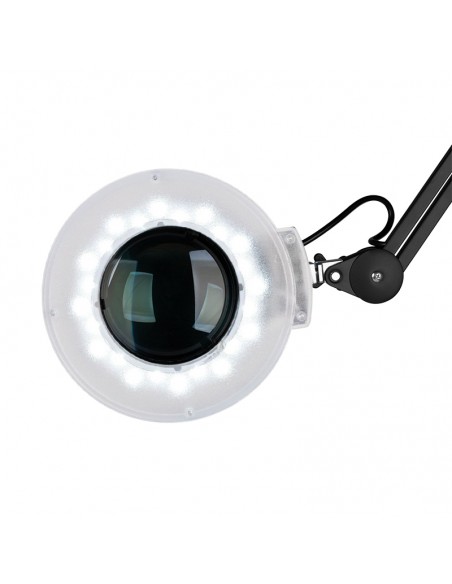 S5 led magnifier lamp + black tripod