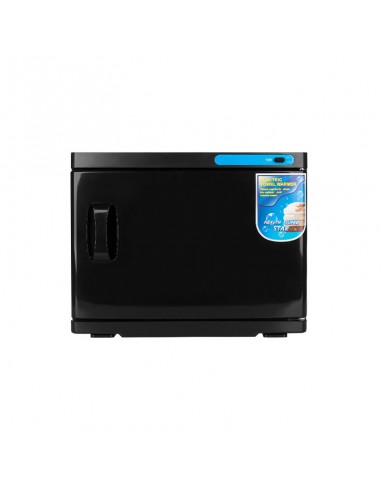 Hand towel warmer with uv-c 23l black sterilizer