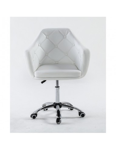 Chair on wheels White BFHC831K