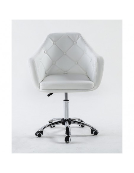 Chair on wheels White BFHC831K