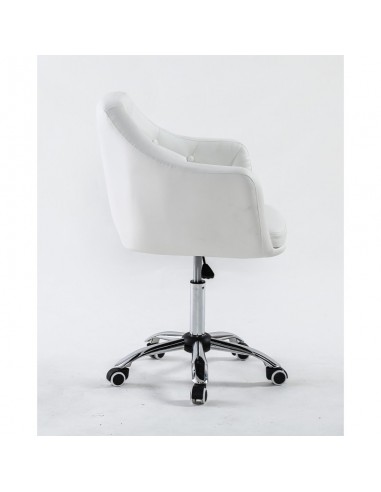 Chair on wheels White BFHC831K