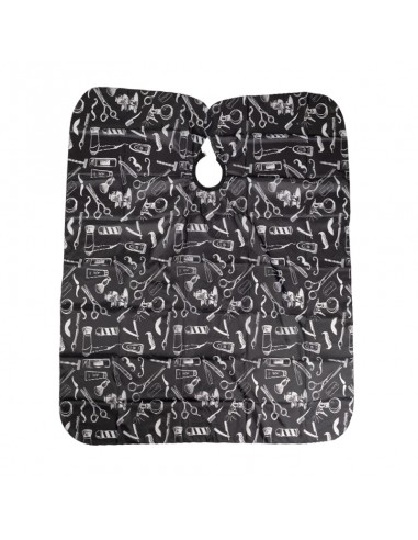 Hairdressing cape j-51