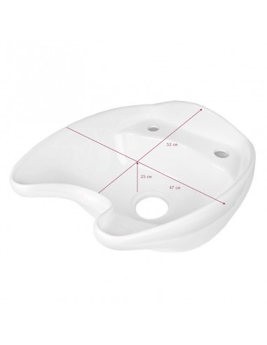 Gabbiano white wash bowl