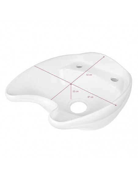Gabbiano white wash bowl