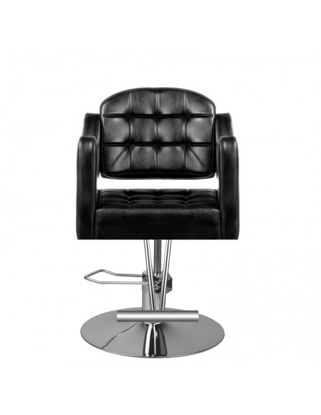 Hair system hairdressing chair 0-90 black