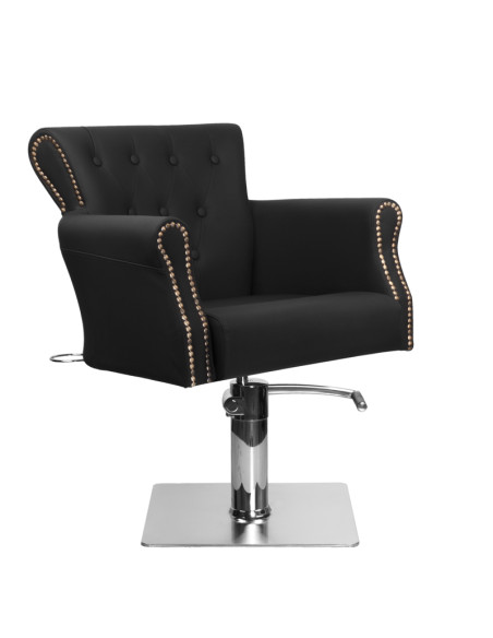 Hair system barber chair ber 8541 black