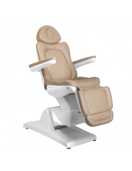 Electric cosmetic chair azzurro 870 3 strong cappuccino