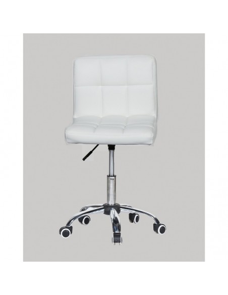 white chairs for hairdressers. white chair for beauty salons Ireland BFHC8052K
