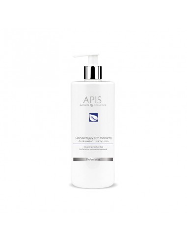 Apis cleansing micellar water for face and eye make-up removal 500ml