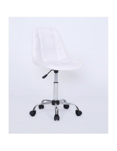 white chairs for beautician. white chair for beauty salons Ireland BFHC1801K