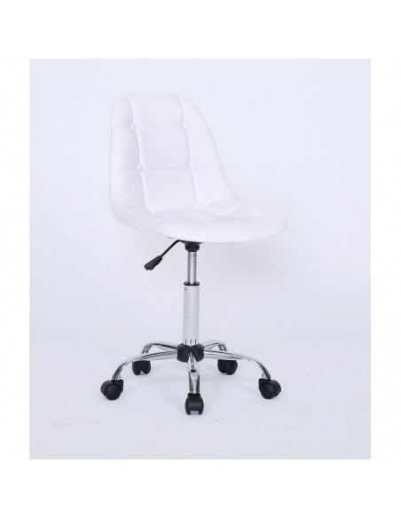 white chairs for beautician. white chair for beauty salons Ireland BFHC1801K