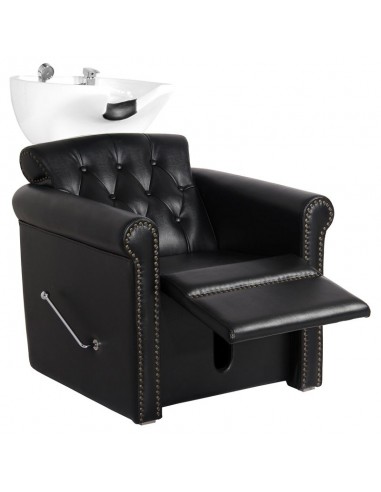 Gabbiano hair wash unit Berlin Lux black