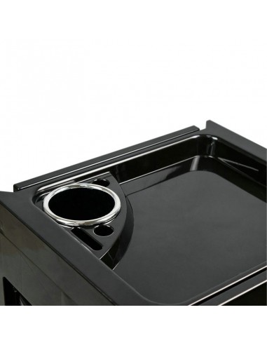 Gabbiano hairdressing trolley 048A black