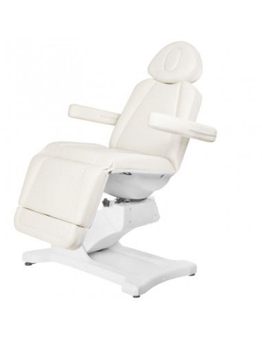 Electric cosmetic chair azzurro 869a rotary 4 engine white