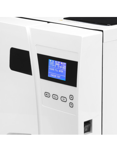 Lafomed autoclave premium line lfss23aa lcd with 23l class b medical printer