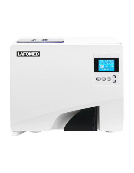 Lafomed autoclave premium line lfss08aa lcd with 8l class b medical printer