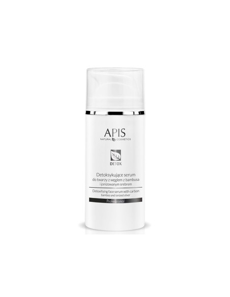 Apis detoxifying face serum with bamboo charcoal and ionized silver 100ml
